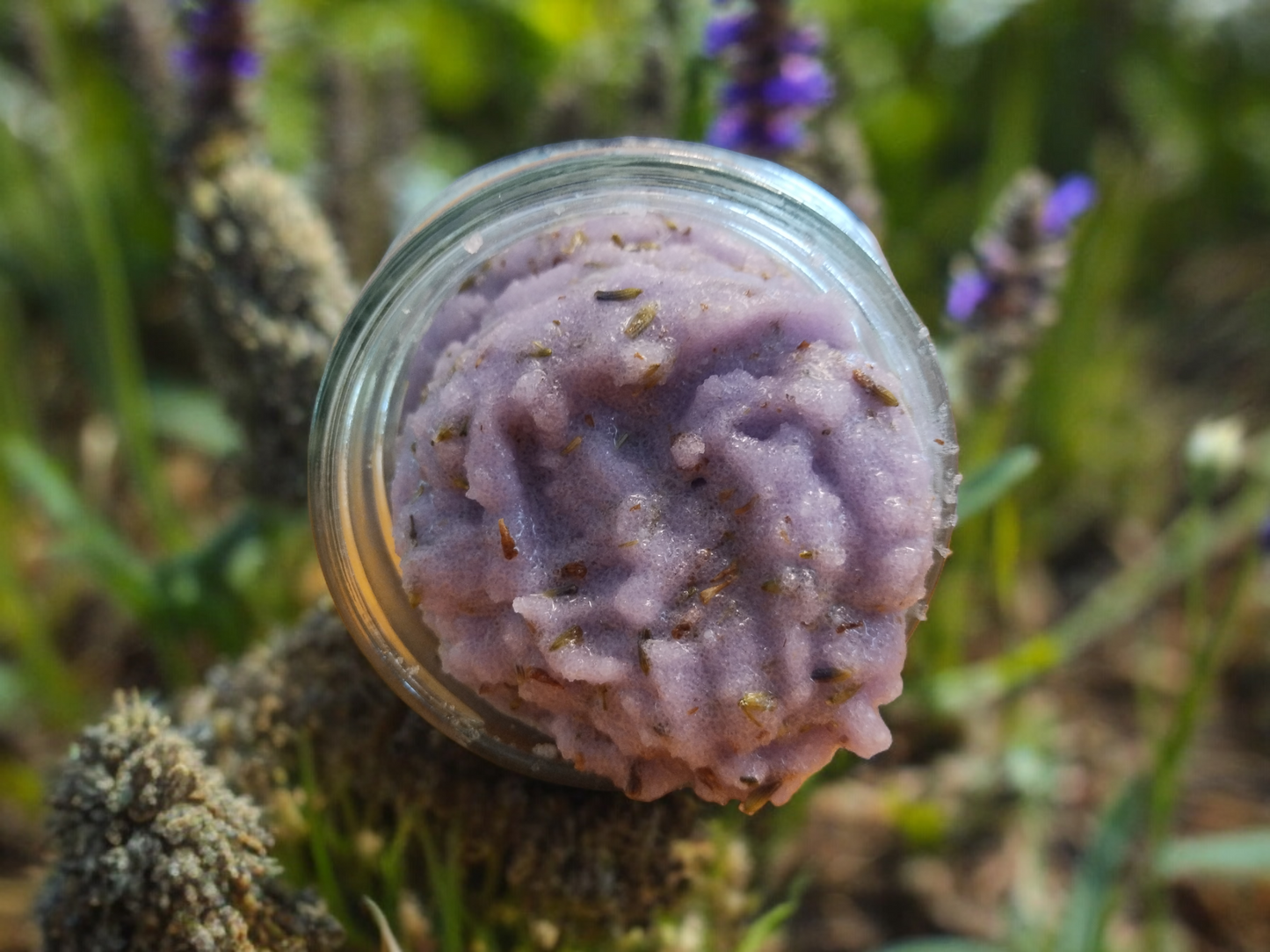 Lavender Face and Body Scrub