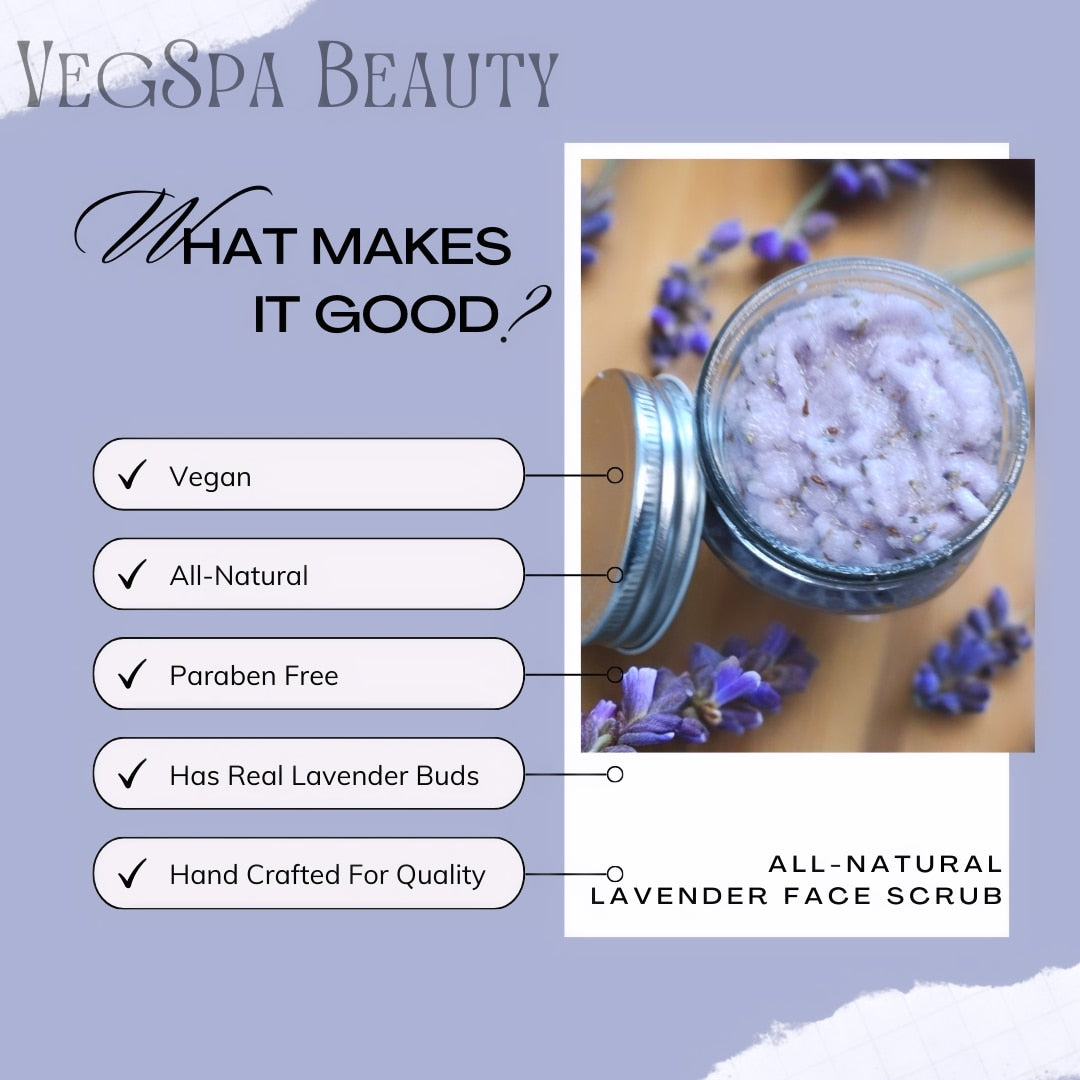 Lavender Face and Body Scrub