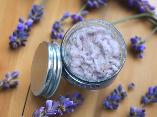 Lavender Face and Body Scrub
