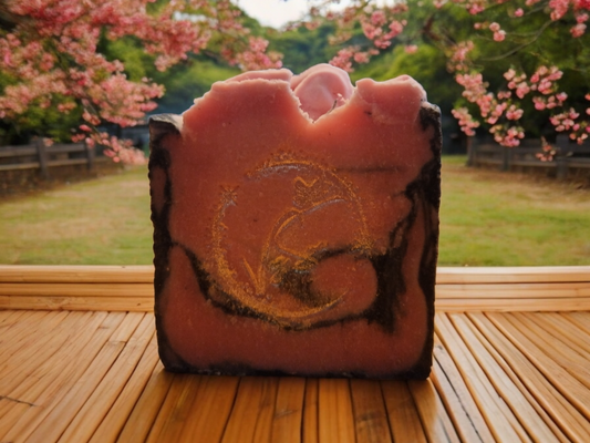 Charcoal and Cherry Blossom