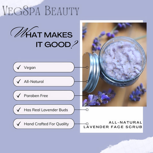 Lavender Face and Body Scrub